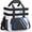 White, variant on Maelstrom Lunch Box, 20L Insulated Lunch Bag for Men Women, Expandable Double Deck Leakproof Cooler Bag with 6 Pockets, Reusable Lunch Tote Bag for Work, Picnic