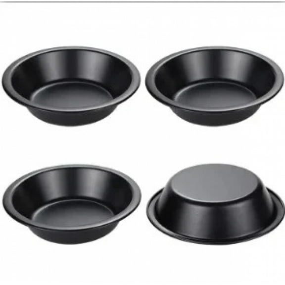 2/4/8pcs Mini Pie Pans 5 Inch Pie Tins Nonstick Round Bread and Meat Bakeware for Oven and Instant Pot Baking New