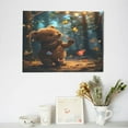 thumbnail image 6 of Balery Cute Butterfly Bear Pattern Canvas Decorative Picture – 30x40in Premium Wall Art, Modern Canvas Print for Home Decor（Horizontal）, 6 of 6