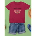 thumbnail image 3 of Buon Ferragosto Cool Watermelon T-Shirt Juniors -Image by Shutterstock,  Small, 3 of 4