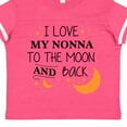 thumbnail image 4 of Inktastic I Love My Nonna to the Moon and Back Boys or Girls Toddler T-Shirt, 4 of 5
