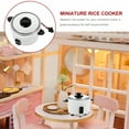 thumbnail image 7 of ACDANC Mini Electric Cooker Simulation Rice Cooker Model Mini House Electric Rice Cooker Decor Kitchen Rice Cooker, 7 of 7