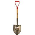 thumbnail image 1 of Round-Point Shovel, Forged Steel Blade, Wood, D-Grip Handle Each, 1 of 1