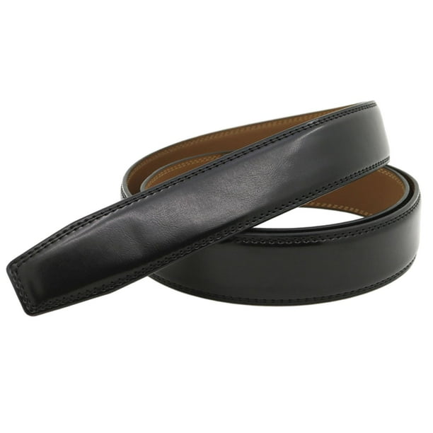 Correa de cinturón de de 120 cm sin hebilla automática Negro Hugo Cinturones casuales para hombre