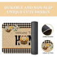 thumbnail image 4 of Spring Summer Bee Door Mat 30 X 17 Inch Welcome to Our Home Doormat Indoor Outdoor Entrance Floor Rug Non Slip Spring Summer Decor Rubber Welcome Mats, 4 of 6