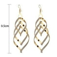 thumbnail image 5 of Opvise Earrings Multi-layer Exquisite Alloy Hook Earrings Jewelry Gift for Party, 5 of 8
