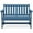 Navy, variant on SERWALL Outdoor Bench for 2-Person, Weather-Resistant HDPE with Aluminum Reinforcement, Supports 660 lbs, Comfortable Seating for Patio, Garden, and Porch, Navy