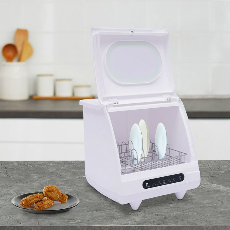 FETCOI Portable Countertop Dishwasher, Compact Mini Dishwasher