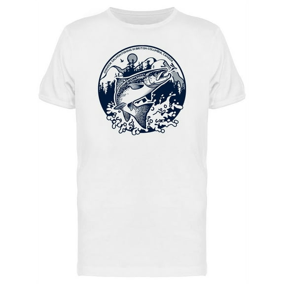 Fishing British Columbia T-Shirt Men -Image by Shutterstock, Male XX-Large