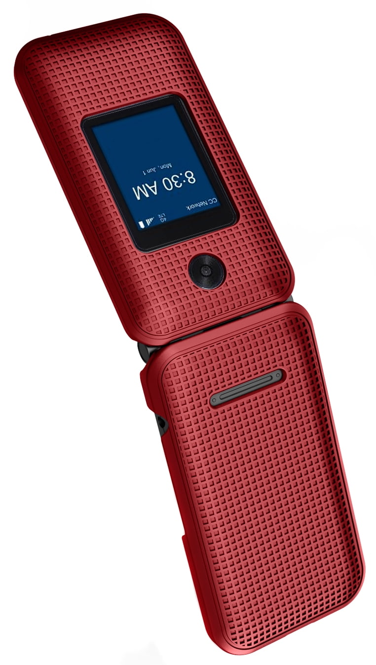 Case with Clip for ZTE Cymbal 2 Flip Phone, Nakedcellphone Case with Clip for ZTE Cymbal 2 Flip Phone, Nakedcellphone