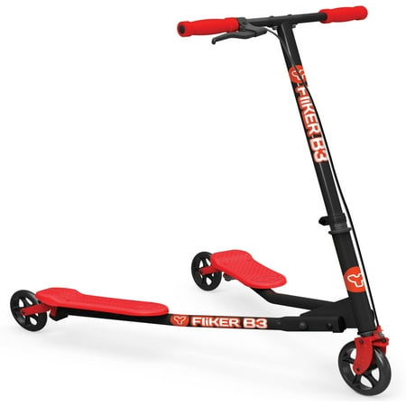 Yvolution Swing Scooter Y Fliker B3 Red for Kids (Fliker Scooter Best Price)