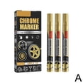 thumbnail image 4 of Liquid Marker Diy Mirror Reflective Paint Pen Set Marking Diy Art Craft Highlight Pen With Mirror Effect for Metal Rock Wood Fabric Glass Canvas, 4 of 9