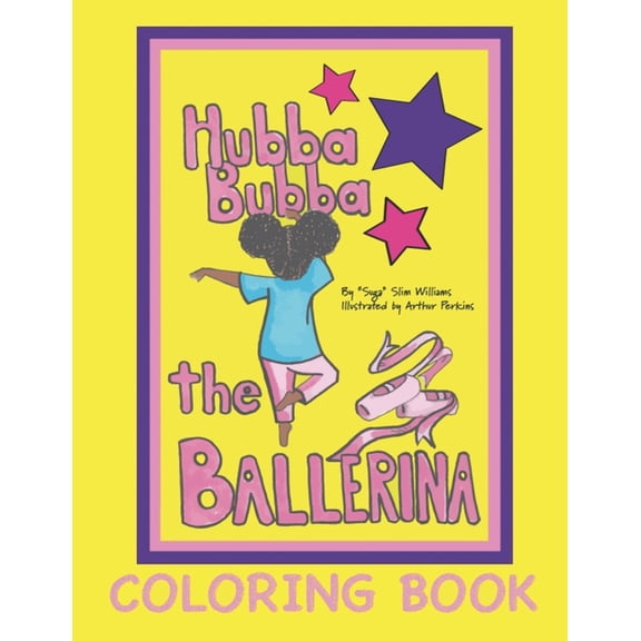 Hubba Bubba The Ballerina Coloring Book, (Paperback)