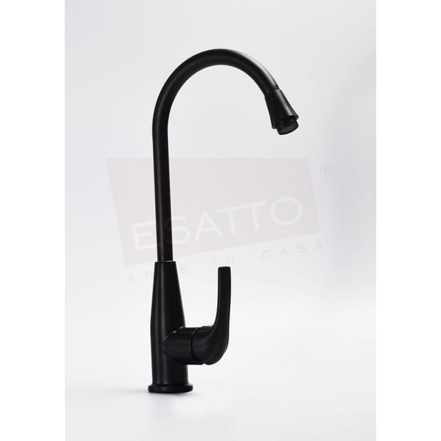 Grifo Esatto Monomando para Cocina Negra MZF034N