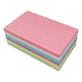 thumbnail image 2 of AKEGAMN Clearance! 300 Count Colored Index Cards 3 X 5 Inch Ruled Index Cards Cards College Ruled For School College And Home Organization Study To Do List Note Cards Smooth Writing : With subtle si, 2 of 5