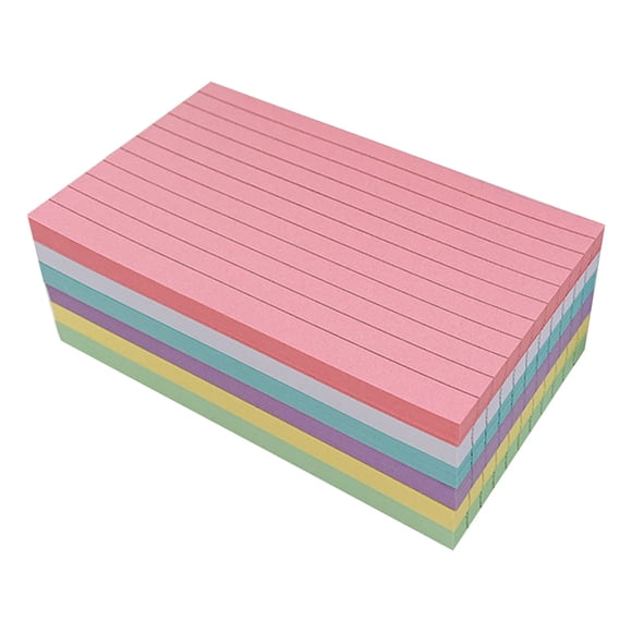 300 Cartes d'Index Colorées 3 X 5 Pouces Cartes d'Index Lignées Cartes Lignées pour le Collège pour l'École le Collège et l'Organisation à la Maison Liste de Choses à Faire d'Étude Cartes de Notes Décorations d'Automne pour la Maison Décorations de Noël Chr
