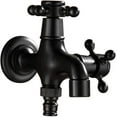 thumbnail image 5 of Wall Mount Handle Bathroom Faucet Lavatory Cold Water Only Washing Machine Balcony Mop Sink Taps,Dual Purpose, 5 of 5