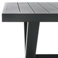 thumbnail image 5 of Safavieh Core Modern Aluminum Outdoor Dining Table, Black, 5 of 9