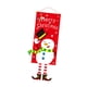 thumbnail image 3 of Pancarta navideña colgante para puerta de tela de sarga, gran decoración vertical para fiestas Muñeco de nieve, 3 of 9