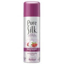 Pure Silk Raspberry Mist Spa Therapy Shave Cream for Women, 7.25 Ounces