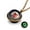 J, variant on Galaxy Necklaces Earth Globe Universe Jewelry Nebula Double Sided Outer Space Glass Planet Pendant Necklace for Women Men Christmas Gifts