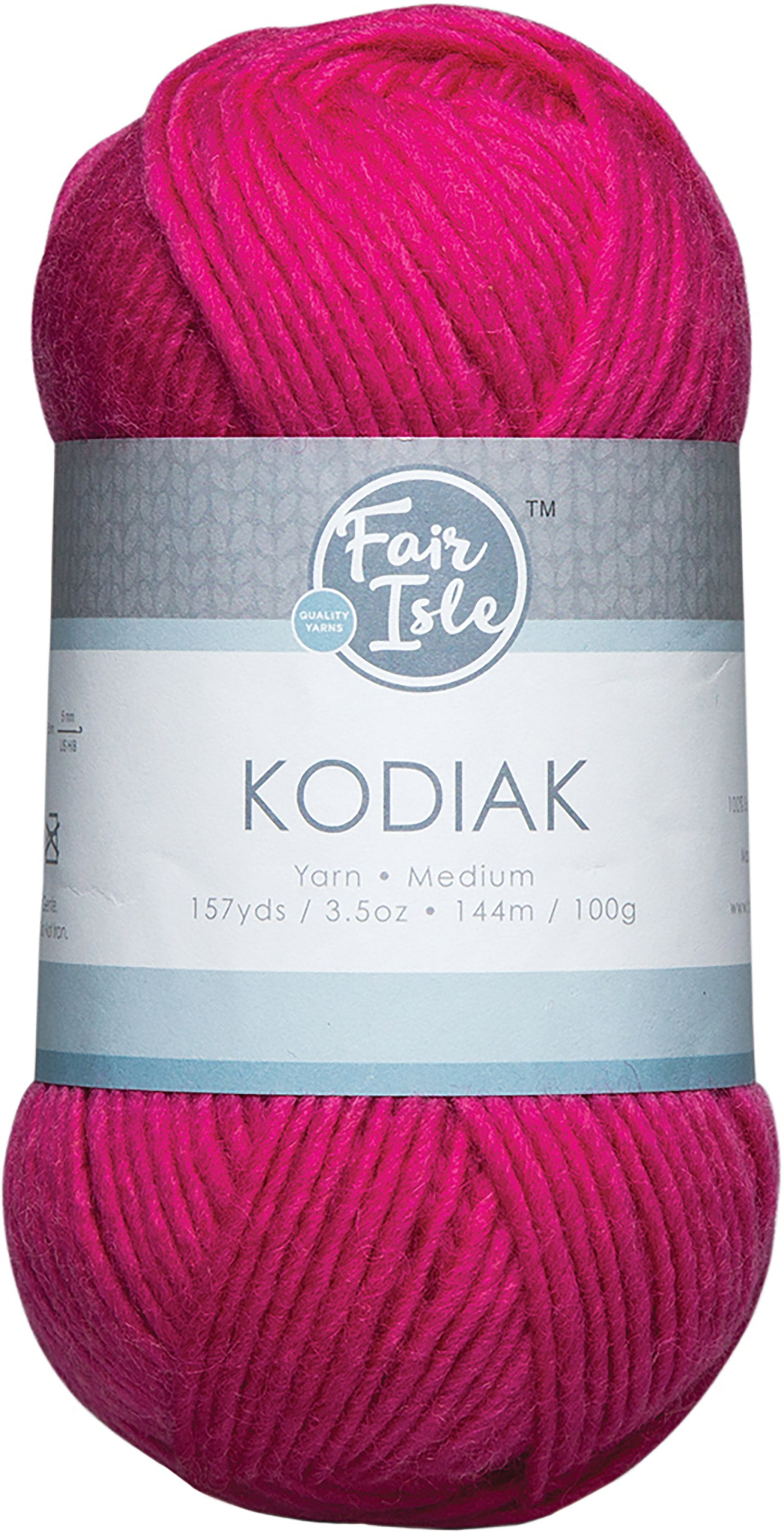 Fair Isle Kodiak Solid Color YarnPunch Walmart Canada