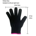 thumbnail image 2 of 2 Professional Heat Resistant Gloves,Heat Protect Gloves,Black Durable Polyester Cotton Gloves,Anti-Scalding Gloves for Hairdressing Tools,Gloves for Curling Hair, 2 of 8