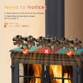 thumbnail image 4 of Stove Fan,Hengu 12 Blades Wood Heat Powered Stove Fan,Fireplace Fan for Wood/Log Burner Stove, 4 of 6