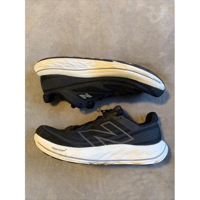 New Balance Unisex FF X Vongo V6 Black Running Shoes Sneakers Mens 12 Wo 13.5 D