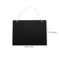 thumbnail image 2 of Beaupretty Reusable Black Chalkboard Sign for Wall Decor and Daily Use with Rope, 2 of 8