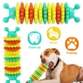 thumbnail image 1 of AMERTEER Dog Toothbrush Chew Toy, Puppy Dental Care Teeth Cleaning Stick Toy for All Breed of Dogs - Dog Toothbrush Stick, Dog Teeth Cleaning Chewing Playing Toy, Durable Rubber Dog Teeth Cleaning, 1 of 7