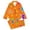 D200/Orange, variant on Afdoent Girls Pajamas Set Halloween Pumpkin Ghost Print Sleepwear Long Sleeve Jammies Button-Down Nightwear Loungewear Comfortable For Kids Holiday 11-12 Years