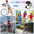 thumbnail image 3 of Greeniant Stainless Steel Mountain Bike Bell Detachable Alarms Antique Biking Part Stylish Replacement Anti-rust Riding Universal Bells Ciclismo, 3 of 6