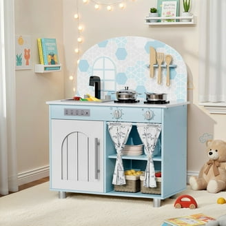 Free Shipping! Kitchen Connection Modern Kids Play Set with Light