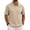 Khaki-R9, variant on Men's Golf Polo Shirts Short Sleeve Collar Polo Shirts Button Casual Basic Lightweight Polo Sweater Solid Color Pullover Shirts,Brown M