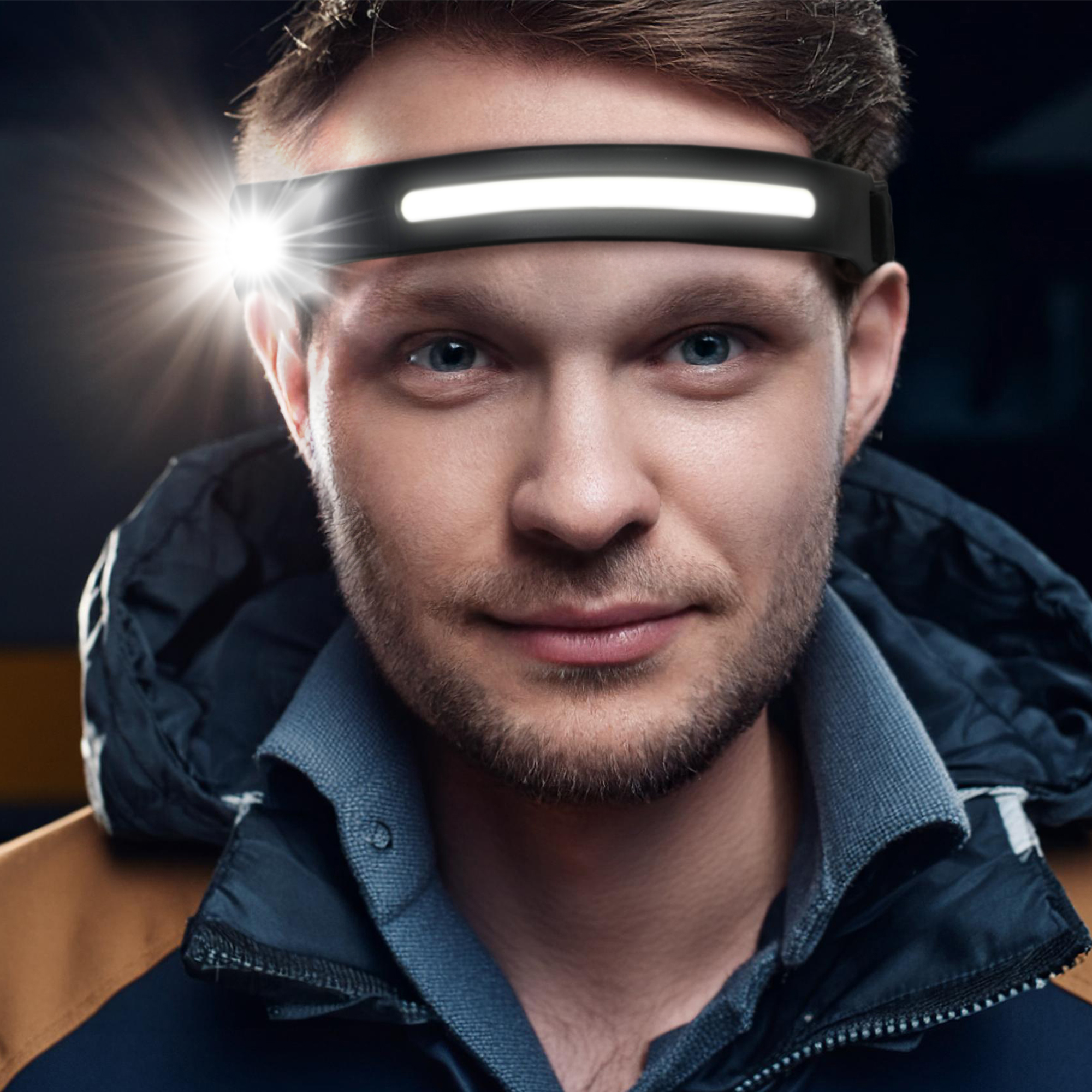 BLACK+DECKER 350 Lumen Rechargeable COB Headlamp photo 3