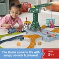 thumbnail image 2 of Set de tren de juguete motorizado Thomas & Friends Talking Cranky, 2 of 6