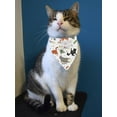 thumbnail image 2 of Christmas Cat Party Fun Pattern Bandana  -Image by Shutterstock,  Large, 2 of 4