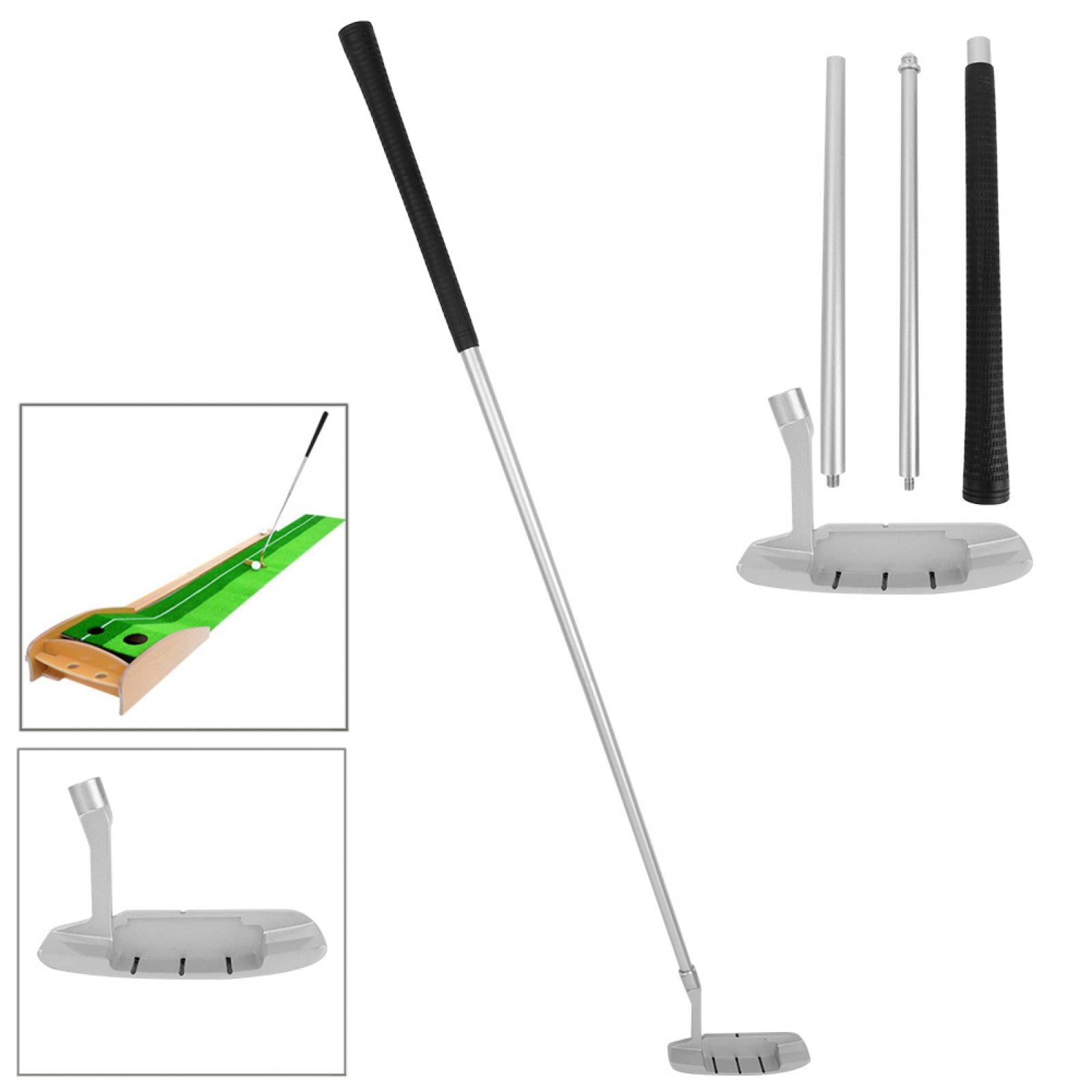 Acouto Golf Putter, 35 inch Right Hand Putter for Both Men And Women Anti-slip Golf Practice Training Accessory Silver