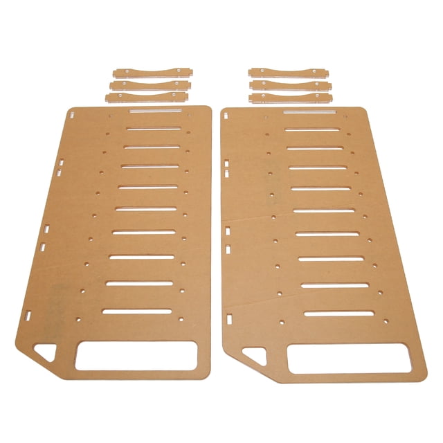 DIY Hard Drive Bracket, Acrylic Material Multi Layer Support with Easy Installation, for 3.5inch Hard Drive