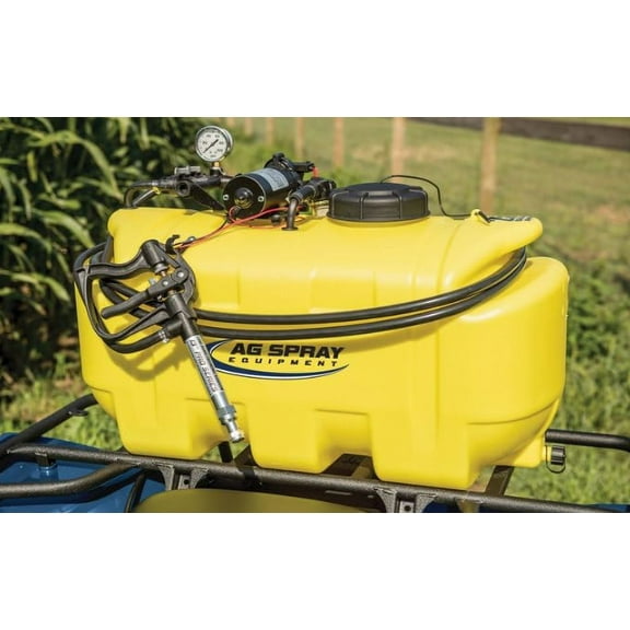 AG SPRAY 25 Gal. Diamond Spot Sprayer 4.0 GPM, Deluxe Aluminum Handgun Included