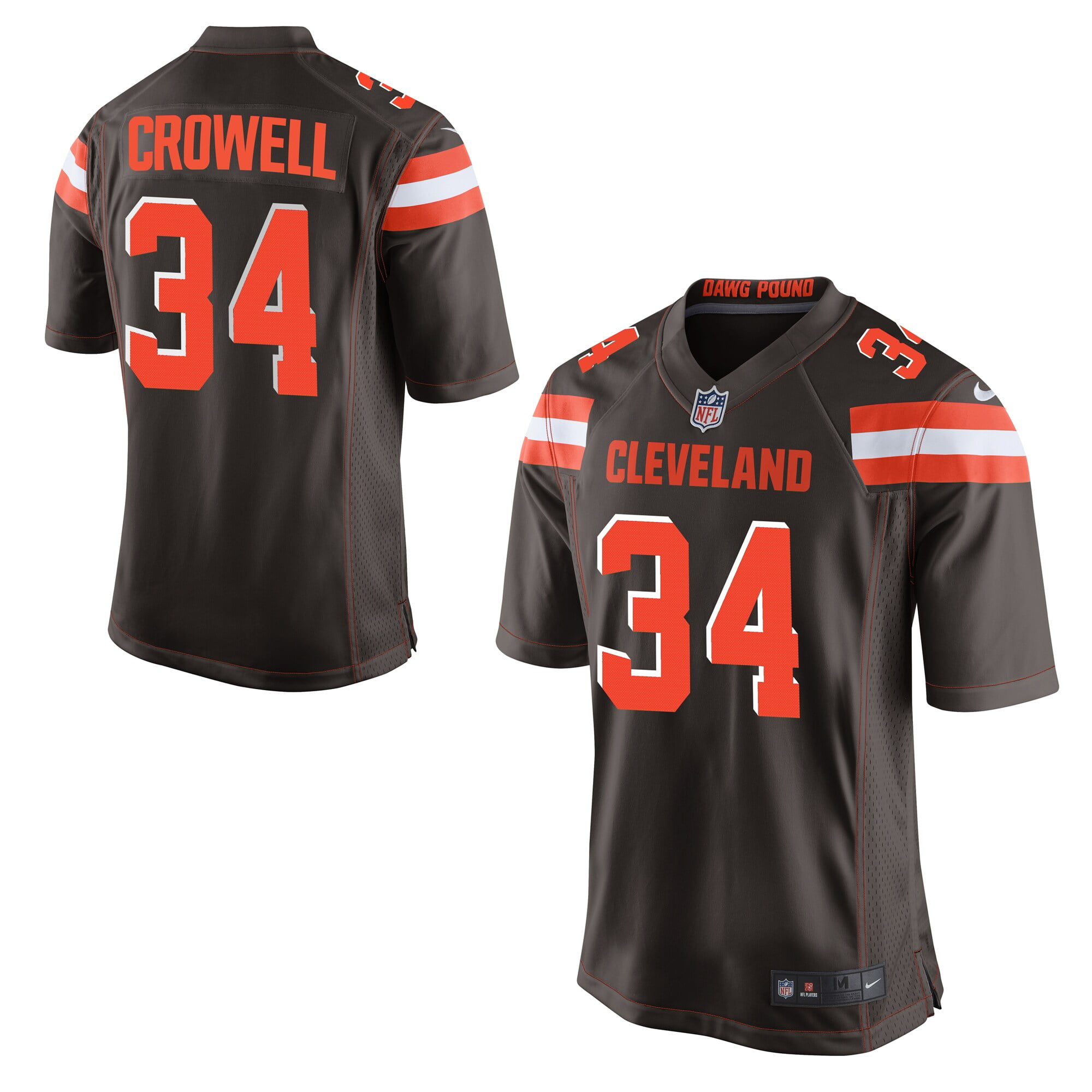 Isaiah Crowell Cleveland Browns Nike Game Jersey - Brown - Walmart ...