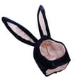 thumbnail image 3 of Easter Bunny Hat Ear Funny Plush Hood Women Costume Rabbit Hat Cosplay Halloween Party Holiday Hat, 3 of 4