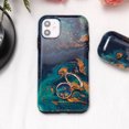 thumbnail image 5 of Green Night Quicksand - iPhone 14 Plus Case,iPhone 15, 5 of 5