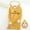 Yellow, variant on Hueook Sweatshirt for Women Fashion Women's Digital Thickened Fashionable Casual Long Sleeved Hooded Sweatshirt Black 3X