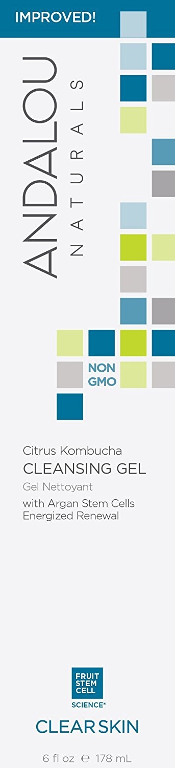 citrus kombucha cleansing gel