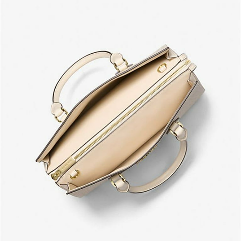 Michael Kors Women's Sheila Medium Signature Logo and Metallic