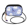 thumbnail image 2 of FORMRS Mini Crossbody Bag for Women Adjustable Rope Shoulder Casual Phone Purse, Blue Halloween, 2 of 7