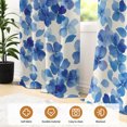 thumbnail image 2 of Tchckioa Blackout Curtains,Grommet Window Drapes for Living Room(Halation Blue,52x84 Inch,2 Panels), 2 of 8