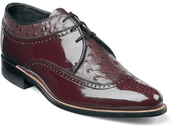 Stacy store adams ostrich